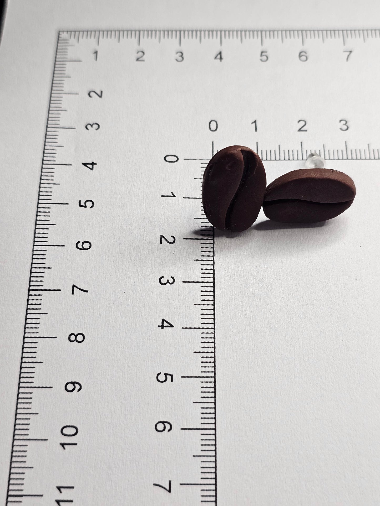 Coffee Bean Earring (Brown)