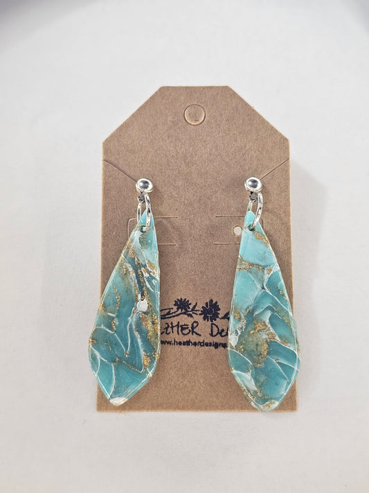 Elegant 'Jade' Hook Earring