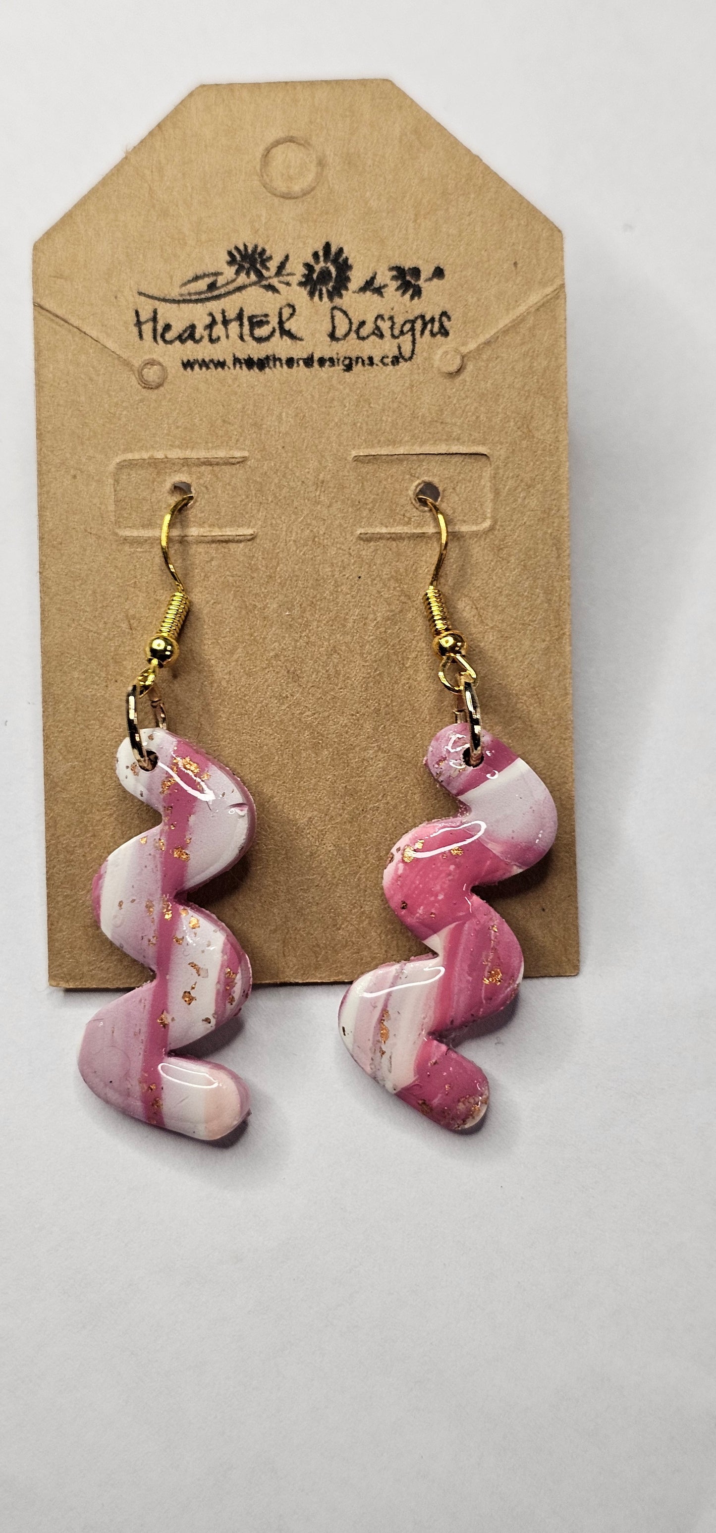 Abstract Swirl Earrings (Various Syles)