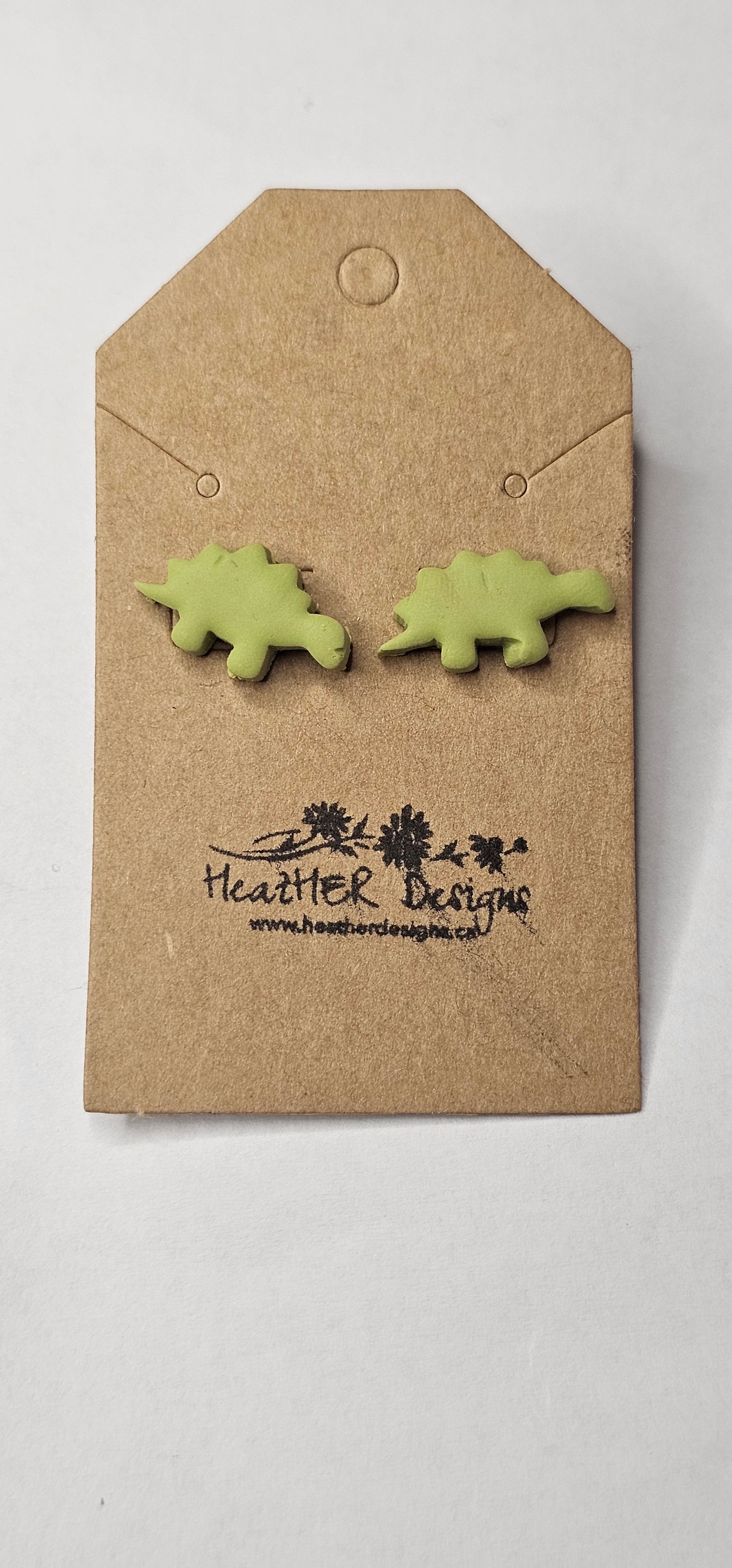 Mini Dinosaur Earring - Stegosaurus