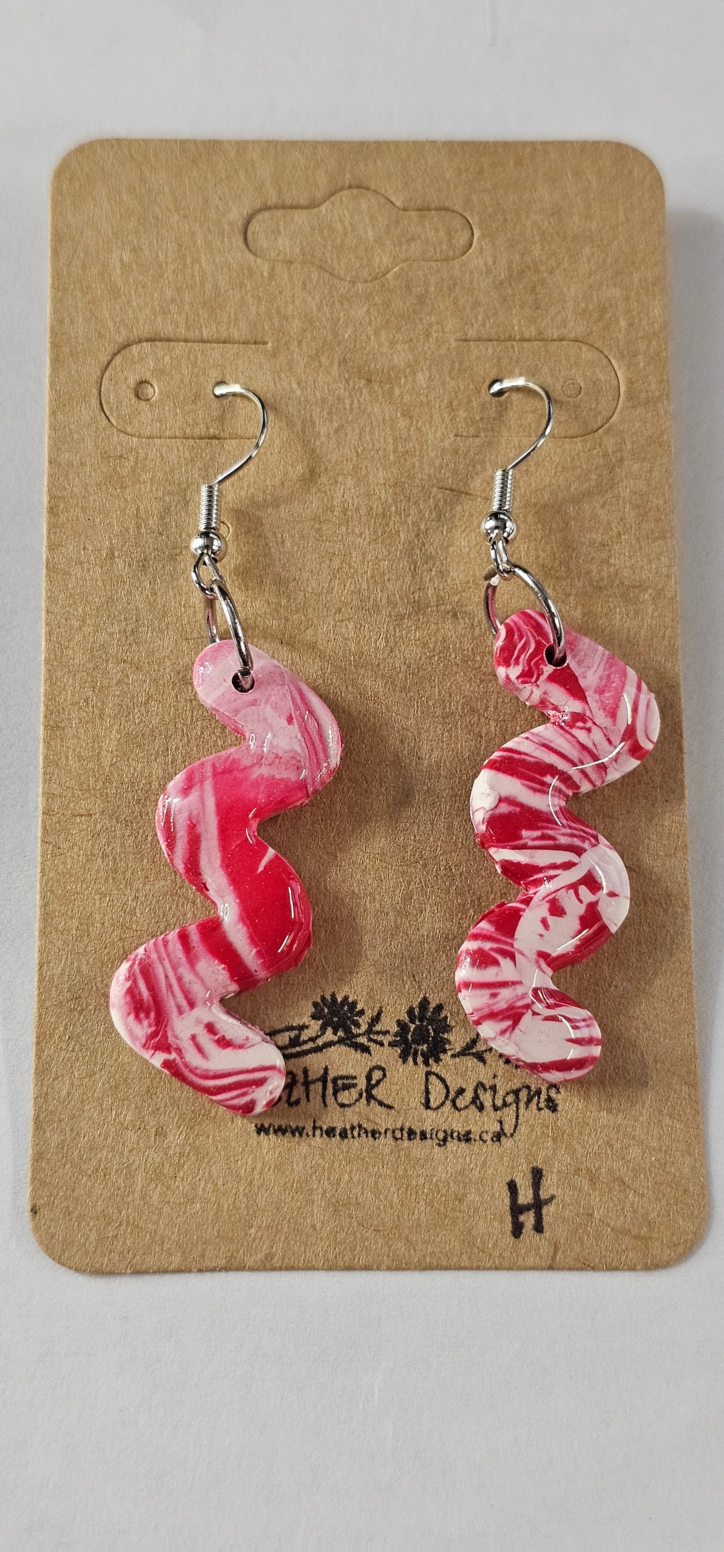 Abstract Swirl Earrings (Various Syles)