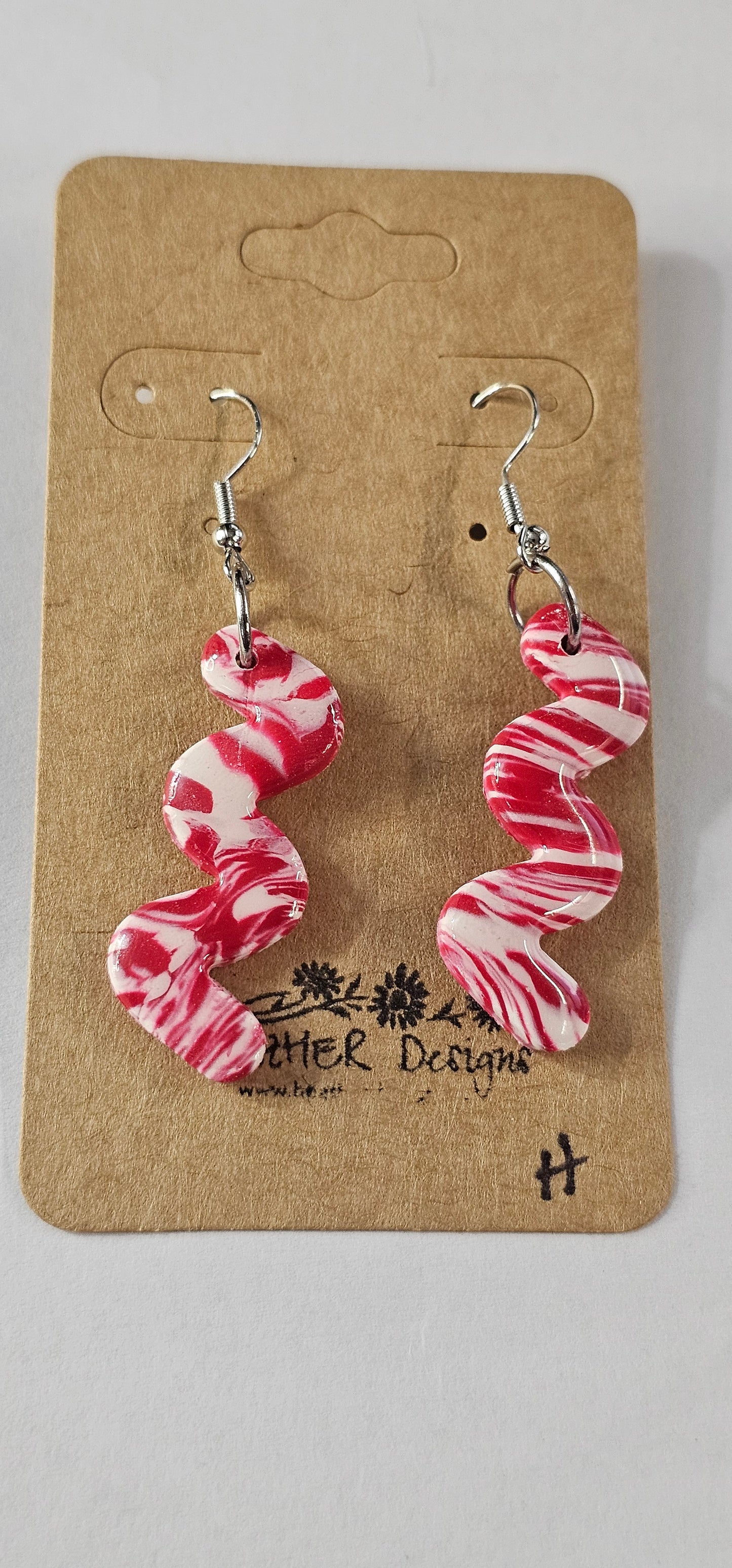 Abstract Swirl Earrings (Various Syles)